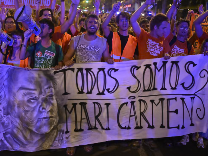 Carta de solidaridad con Maricarmen Abascal, desalojada a sus 87 años de su vivienda en&nbsp;Madrid